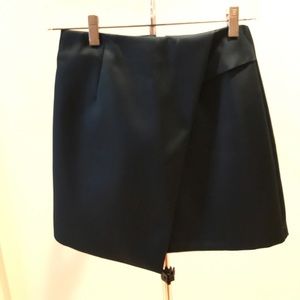 Top shop emerald green skirt